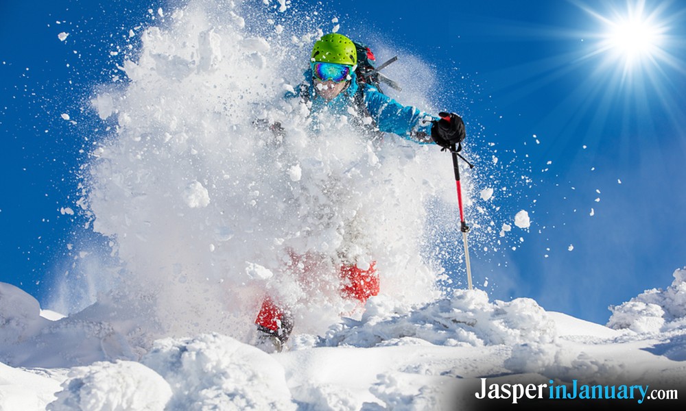 Best Alpine Skiing in Jasper During January
